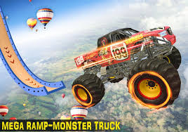 The most common monster jam balloon material is paper. Ramp Monster Truck Stunts New Racing Games For Android Apk Download