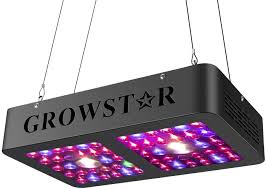 Amazon Com Cree Cob Led Grow Light Growstar 600w Reflector Series Led Plant Light Full Spectrum Dual Chip Grow Lamp With Daisy Chain For Indoor Plants Veg And Flower Home Improvement