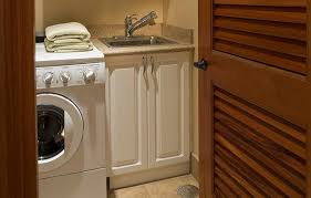 how to install a basement laundry sink