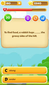 You can get used to it for a bit, but then one day your toes fall off and you can't walk to the bathroom. why is grammar important? English Prepositions Grammar Trivia Quiz Game For Android Apk Download
