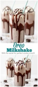 There Is No Need To Get In Your Car And Drive To An Ice Cream Shop To Get An Oreo Milkshake With Thi Oreo Milkshake Oreo Milkshake Recipe Milkshake Recipe Easy