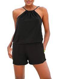 Halter Shorts Romper Online Hotsell Up To 69 Off Www Bel Cashmere Com
