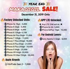 Use facetime/call/message/icloud etc all functions, just like a unlocked . K L Marketing December 31 2019 Pinakadako Nga Iphone Sale Sa Cebu Sharetowiniphone6 The Long Wait Is Over Baby Abtik Cebu Mao Na Gyud Ni Pinaka Last Sale Sa 2019