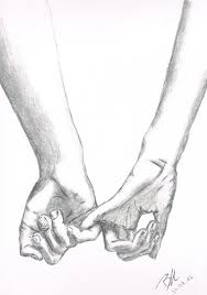 Holding Hand Drawing Couple Holding Hands Drawing How To Draw Hands People Holding Hands