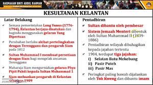 .negeri terengganu ditubuhkan pada hari jumaat, 20 januari, 1961, melalui satu mesyuarat yang disertai oleh para pemuda seluruh negeri terengganu. Bab 4 Ting 3 4 1 Pemerintahan Kesultanan Melayu Di Perlis Kedah Kelantan Terengganu Dan Johor Youtube