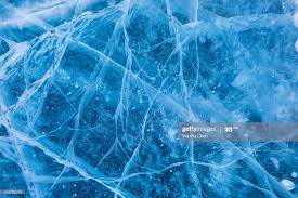 Outdoor View Of Frozen Baikal Lake In Winter Ice Texture Blue Backgrounds Lake
