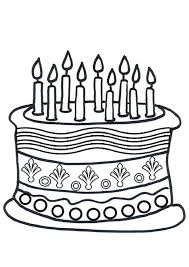 Cake Coloring Pictures Free Online Birthday Cake Colouring Page Kids Activity She Birthday Coloring Pages Happy Birthday Coloring Pages Coloring Pages For Kids