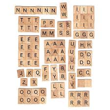 For a limited time only! Tiles Letter Alphabet 100 Pcs Wood Number Craft English Set Aliexpress