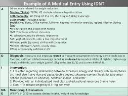 Creating A Pes Statement The Nutrition Diagnosis Ppt