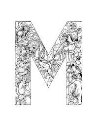 Find the best alphabet coloring pages for kids & for adults, print 🖨️ and color ️ 717 alphabet coloring pages ️ for free from our coloring book 📚. Coloring Pages Letters Adult Coloring Home