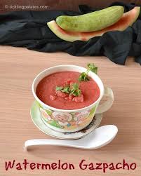 Watermelon Gazpacho Chilled Soup Recipes Summer Soup Recipes Gazpacho Recipe Watermelon Gazpacho Recipe