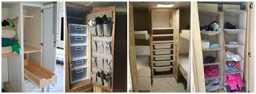 Browse a large selection of closet organizer options on houzz, including shelf dividers, clothes storage bins and hanging closet organizer designs. Rv Closet Organization Tame The Clutter Best Summer Life