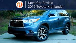 There are 179 reviews for the 2016 toyota highlander, click through to see what your fellow consumers are saying. 2016 Toyota Highlander Used Car Review Autotrader Youtube