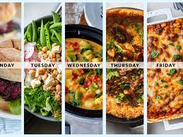 Virtually everything on the menu can be prepared in advance: Meal Plan 5 Easy Make Ahead Vegetarian Dinners Kitchn