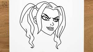 Comment dessiner Harley Quinn - YouTube