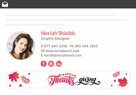 If you want a professional email signature for the holiday season, then look no further than gimmio. Add A Free Holiday Email Signature Wisestamp