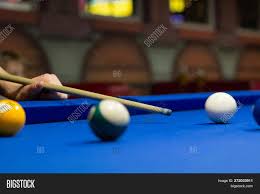 Level up as you compete, and earn pool coins as you win. 8 Ball Pool Player Image Photo Free Trial Bigstock