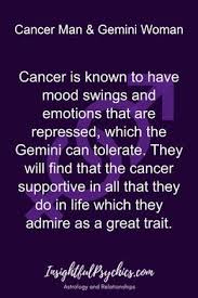 There is so much connection and you always laugh together. Gemini And Cancer Compatibility Air Water Gemini And Cancer Compatibility Gemini And Cancer Cancer Quotes