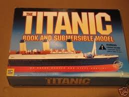 the titanic submersible model and book