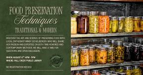 Food Preservation Techniques: Traditional and Modern