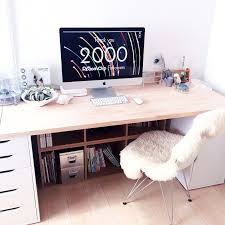 机 ikea 無印良品 ビカクシダ mac などのインテリア実例 2015 04 15 09 39 23 roomclip ルームクリップ ikea 机 インテリア インテリア 実例