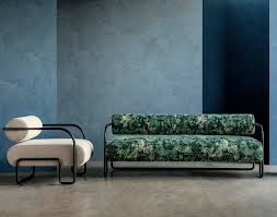 The skeletons of outsized victorian sofas and armchairs lies dotted around the parquet floors, their chintz entirely eaten away by white ants. Kelly Wearstler New Collection Furniture In 2020 Furniture Design Modern Furniture Design Art Furniture