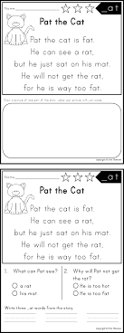 These Reading Comprehension Passages Poems Contain A Story For Each Word Family Word Families Reading Comprehension Reading Comprehension Passages