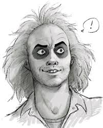 Clair Johnson على X: "#Beetlejuice face study I decided to add more detail  to. #beetlejuice1988 https://t.co/Oe4fLYXUBy"