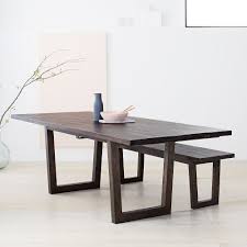 Made in a fair trade certified™ facility. Logan Industrial Expandable Dining Table Smoked Brown