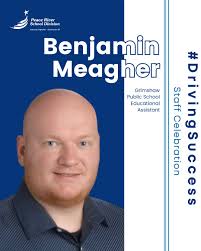 ✨ ✨ #DrivingSuccess: Staff Celebration ✨ ✨ Congratulations to Grimshaw  Public School Educational Assistant Benjamin Meagher