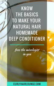 Cupuacu butter is a creamy emollient that promotes smoother, softer strands and is great for your dry, damaged tresses. Know The Basics To Make Your Natural Hair Homemade Deep Conditioner