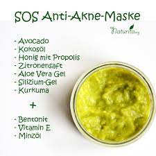 Diese maske kennt fast jeder, daher hier das eine mischung aus aloe vera saft und honig beruhigt die haut und hilft gegen rötungen und couperose. Sos Anti Akne Maske Mit Hausmitteln Naturita By Margarita