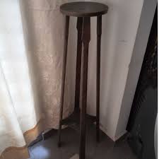 Antique Rare Wooden Tall Corner Table Corner Table Wooden Antiques