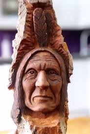 My wood carvings (cotton pick)