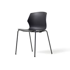 Stackable Chair With Polypropylene Shell Eye Catching Design Idfdesign
