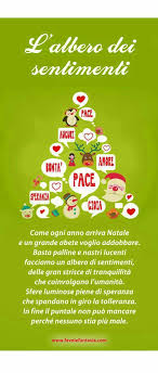 L Albero Dei Sentimenti Filastrocca Natalizia Bambini Di Natale Natale Natale Italiano