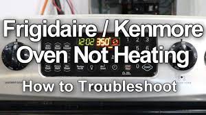 In many cases troubleshooting will prevent the need for calling a service technician. Frigidaire Oven Not Heating How To Troubleshoot Youtube