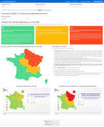 Quel taux d'incidence par département et région à date en france ? Coronavirus Covid 19 Carte Du Deconfinement En France Data Gouv Fr