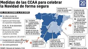 Calendario Y Mapa De Restricciones En Navidades Por La Covid Que Medidas Impone Cada Comunidad