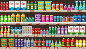 Estantes Con Productos Quimicos Domestic Premium Vector Freepik Vector Caja Tienda Botella Pi Cleansing Spray Toxic Cleaning Products Cleaning Spray