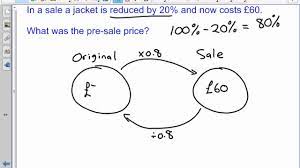 In order to do this, we: Reverse Percentage Examples Solutions Videos Worksheets Activities