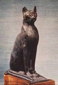 cst goddess bastet ancient egiptian small sculpture egyptian cats cat art art history