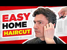 When you get out of the shower, let your hair air dry slightly, or gently squeeze out the excess water with a towel. How To Cut Your Hair At Home Men Simple 7 Step Haircut Tutorial