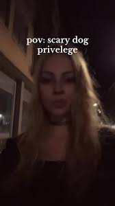 Confidently Walking at Night: Scary Dog Privilege POV