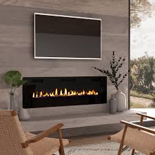 Find great deals on ebay for fireplace coffee table. 60 Inch Ultra Thin Electric Fireplace Insert On Sale Overstock 31136093