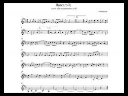 Жанна смолего — оффенбах баркаролла из оп.сказки гофмана 02:53. Barcarolle Offenbach Play Clarinet Youtube