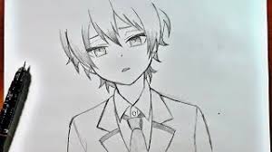 Anime boy pencil drawing archives how to draw step by step all the best anime pencil drawings 37 collected on this page feel free to explore study and 0 like jpg draw anime character 680x1209 0 0. Cute Anime Boy Drawing Cute766