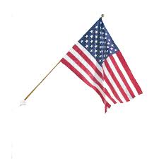 Flag poles and flag hardware. Independence Flag 4 Ft W X 2 5 Ft H American Embroidered Flag In The Decorative Banners Flags Department At Lowes Com