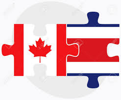 Where to watch suriname vs costa rica live on july 16, 2021 costa rica will look to keep their top form going when they take on suriname in their second game at the gold cup. Canada And Costa Rica Flags In Puzzle Isolated On White Background Royalty Free Cliparts Vectors And Stock Illustration Image 47610593