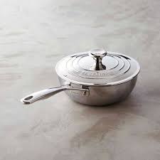 Le Creuset Stainless Steel Saucier Stainless Steel Stainless Steel Cookware Saucy